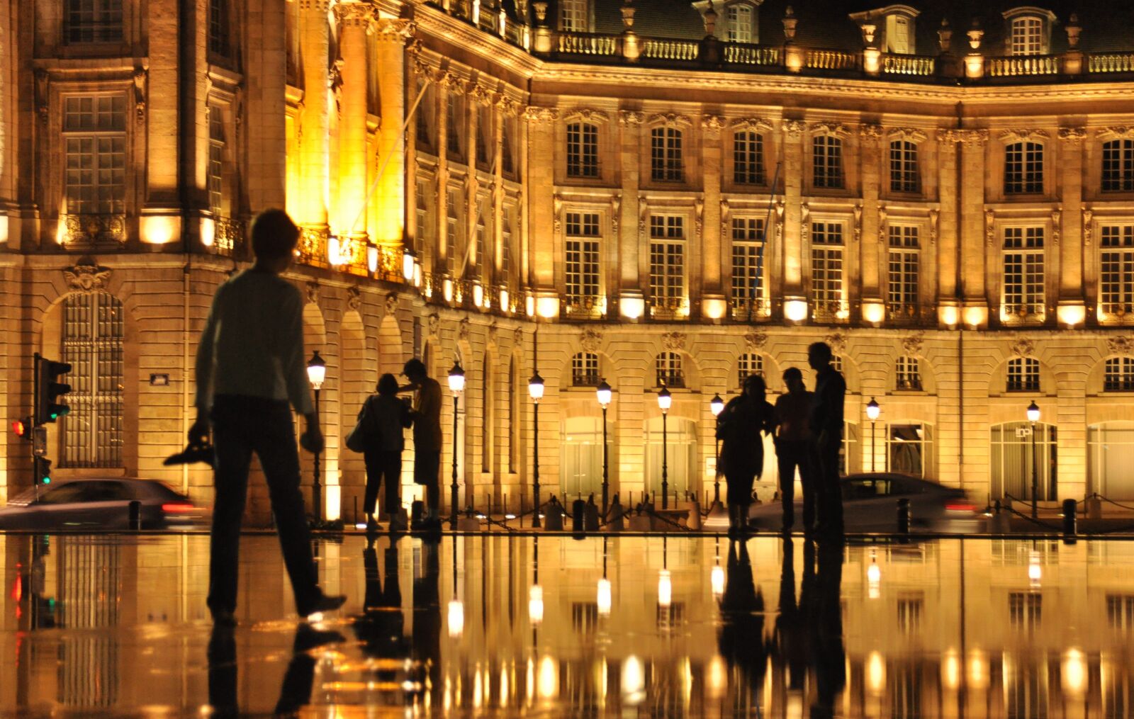 Nikon D90 sample photo. Bordeaux, evening, city photography