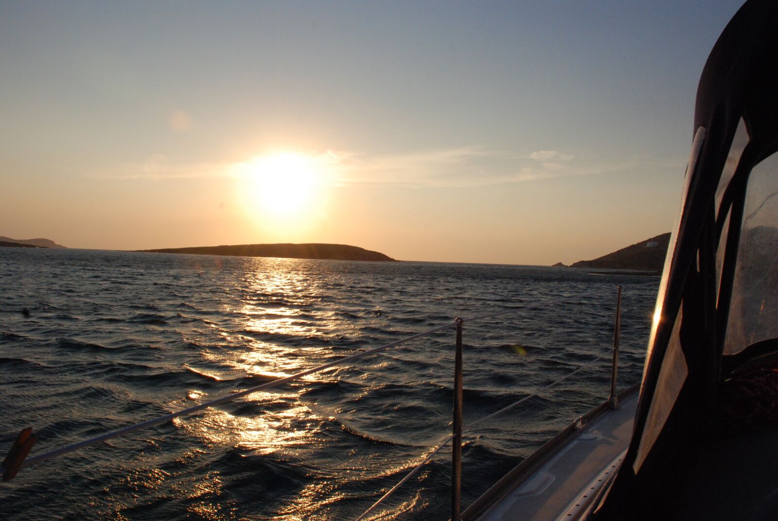 Nikon D80 sample photo. Sunset, sea, afterglow photography
