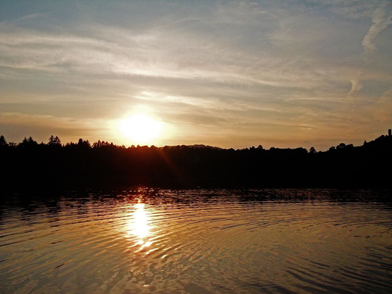 Samsung WB550, WB560 / VLUU WB550 /  HZ15W sample photo. Landscape, sunset, sun photography