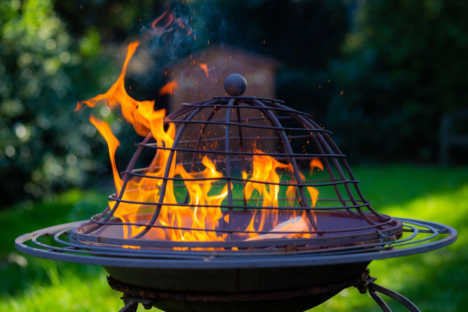 Canon EOS 6D + Canon EF 50mm F1.8 STM sample photo. Fire, fireplace, campfire photography