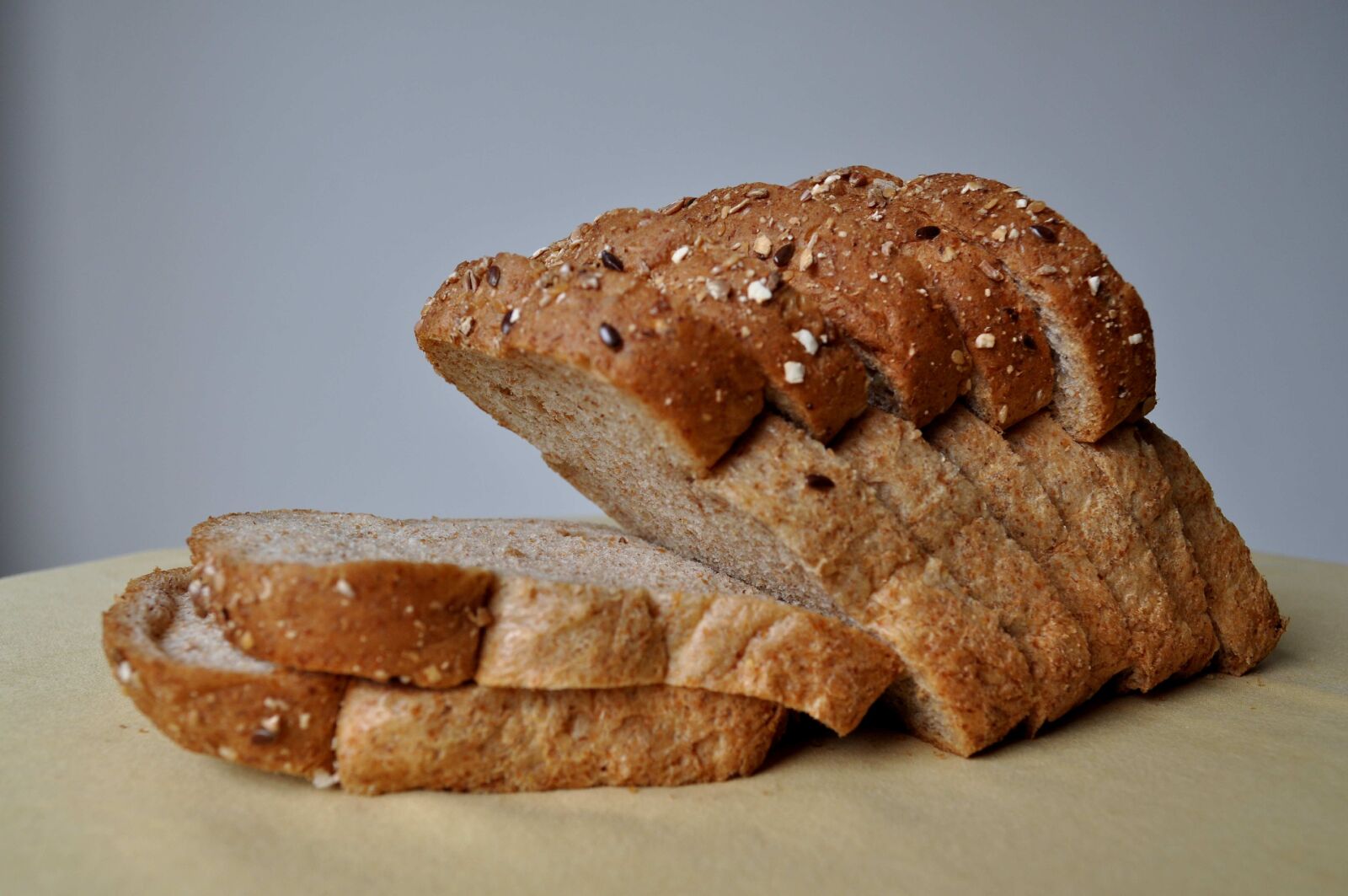 Nikon D5000 sample photo. High, quality, wholemeal, bread photography