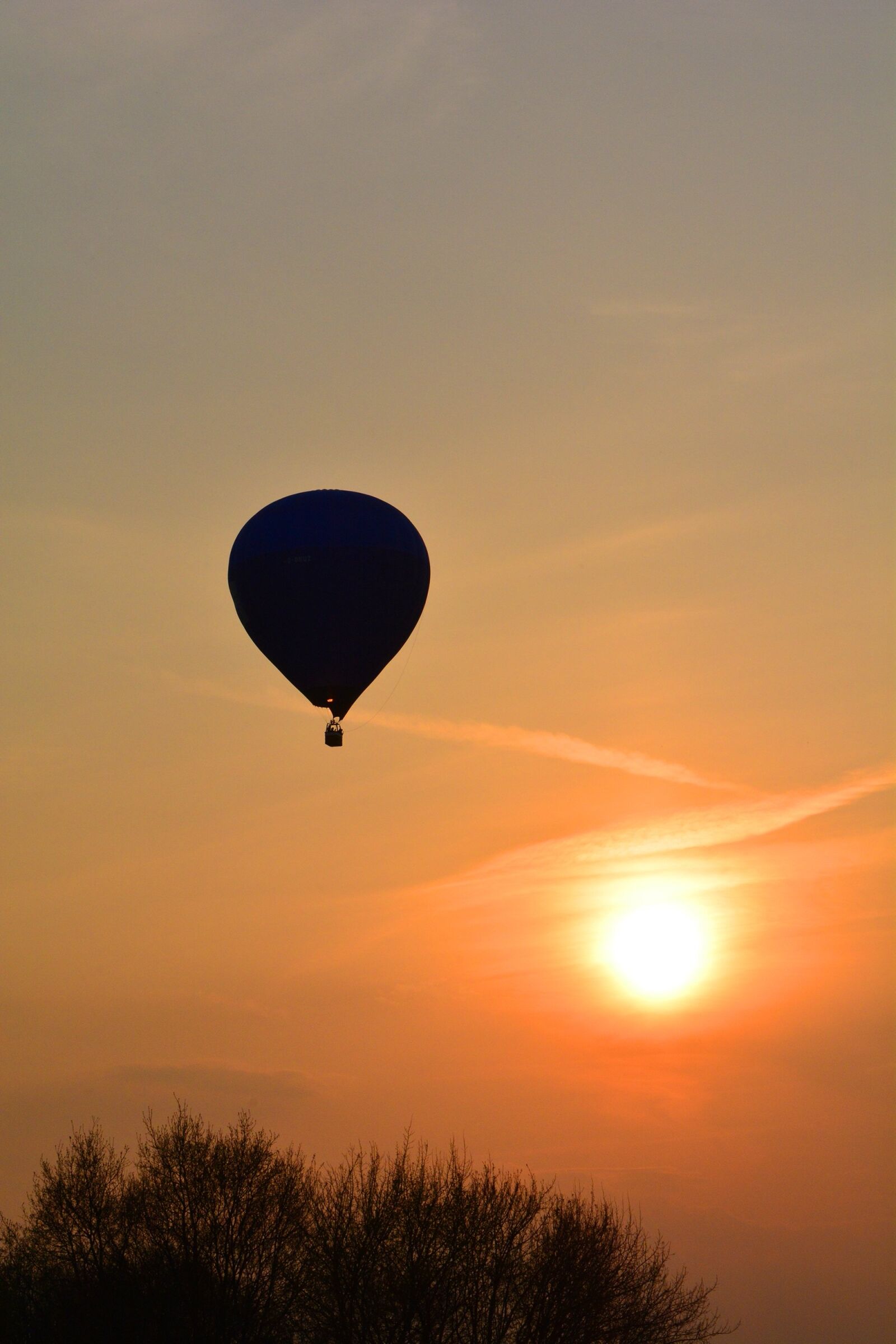 Nikon D7100 sample photo. Captive balloon, sunset, balloon photography