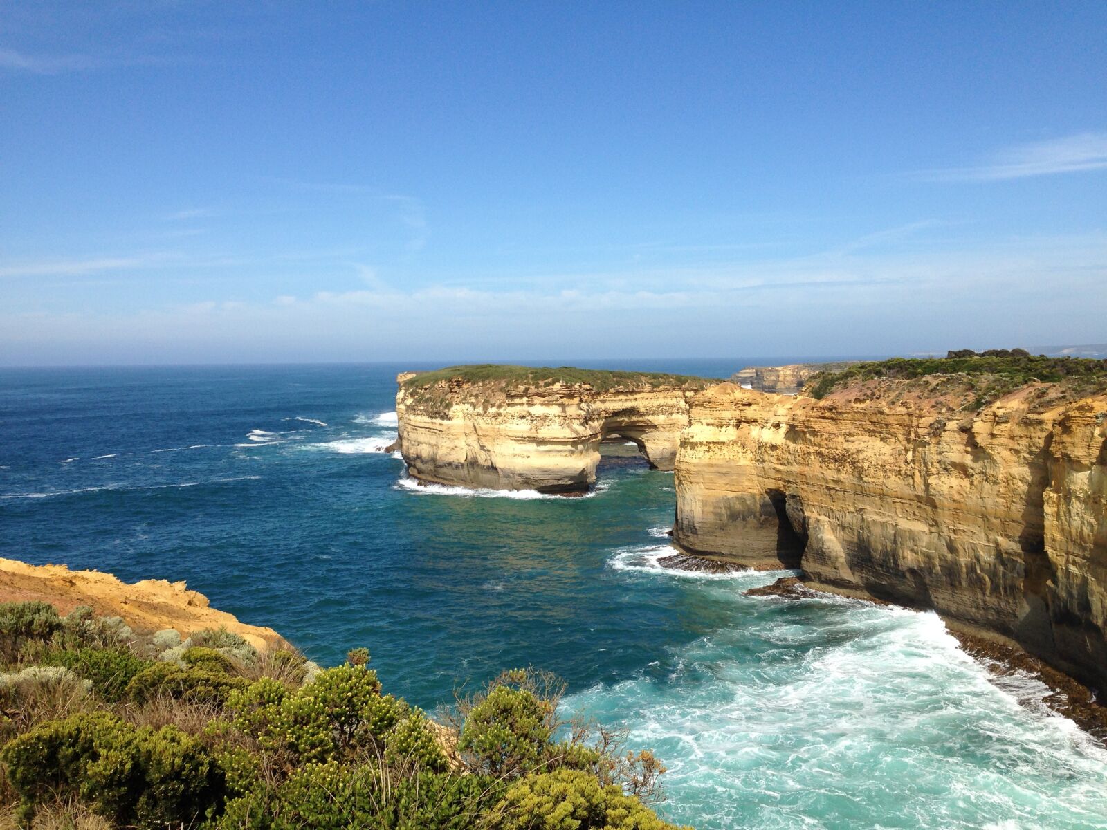 iPhone 5c back camera 4.12mm f/2.4 sample photo. Port campbell, australia, sea photography