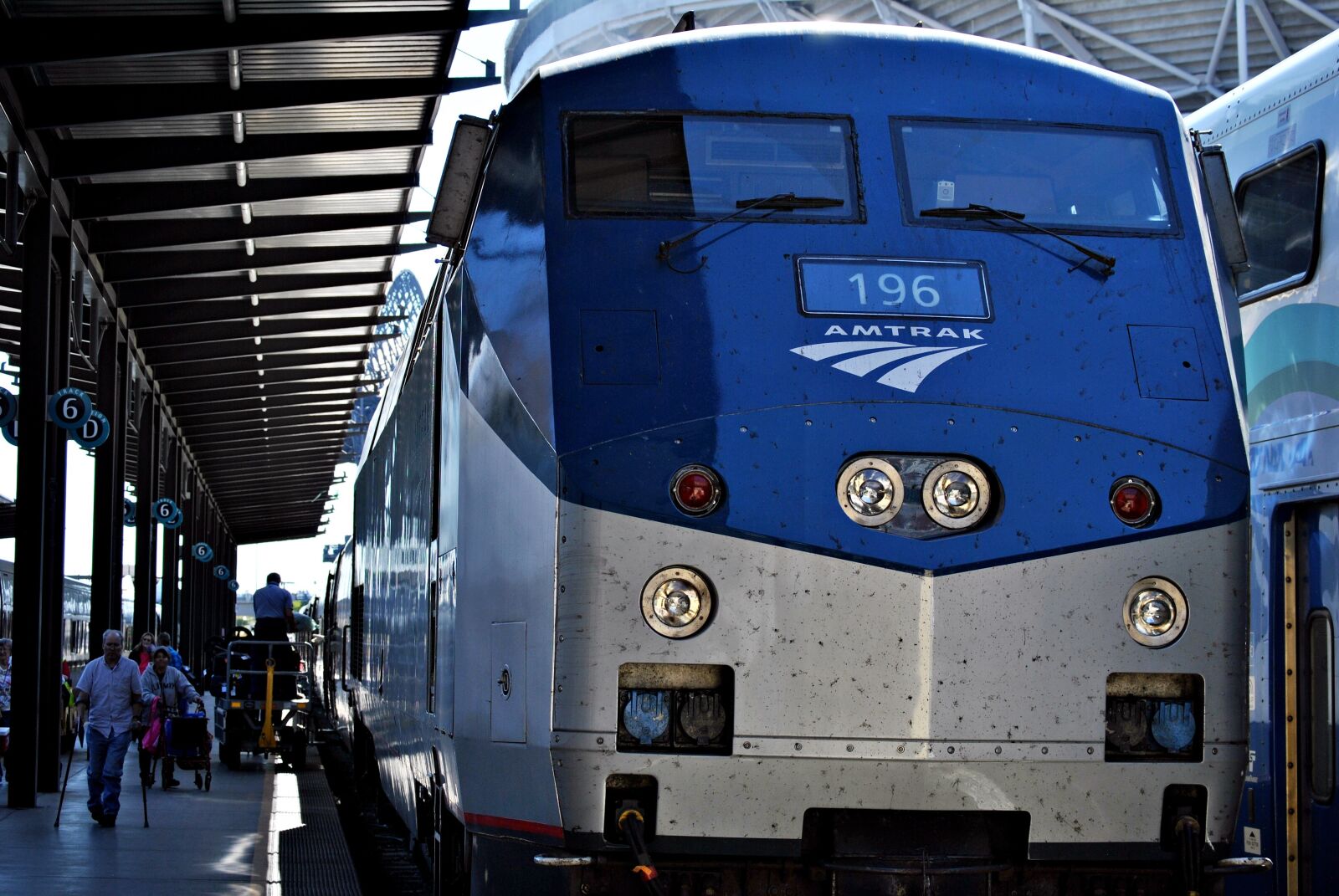 Nikon D3000 sample photo. Train, rails, railway photography