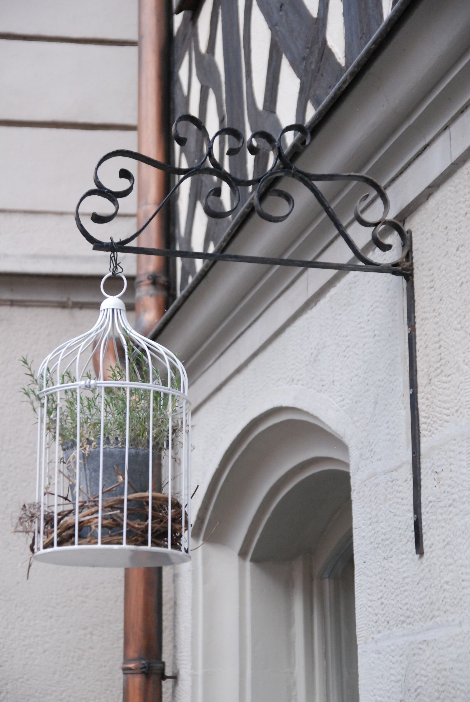 Nikon D80 sample photo. Cage, bird cage, samurai photography