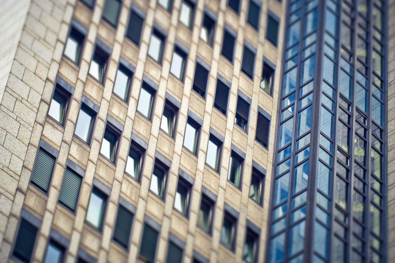 Olympus OM-D E-M10 sample photo. Architecture, skyscraper, glass facades photography
