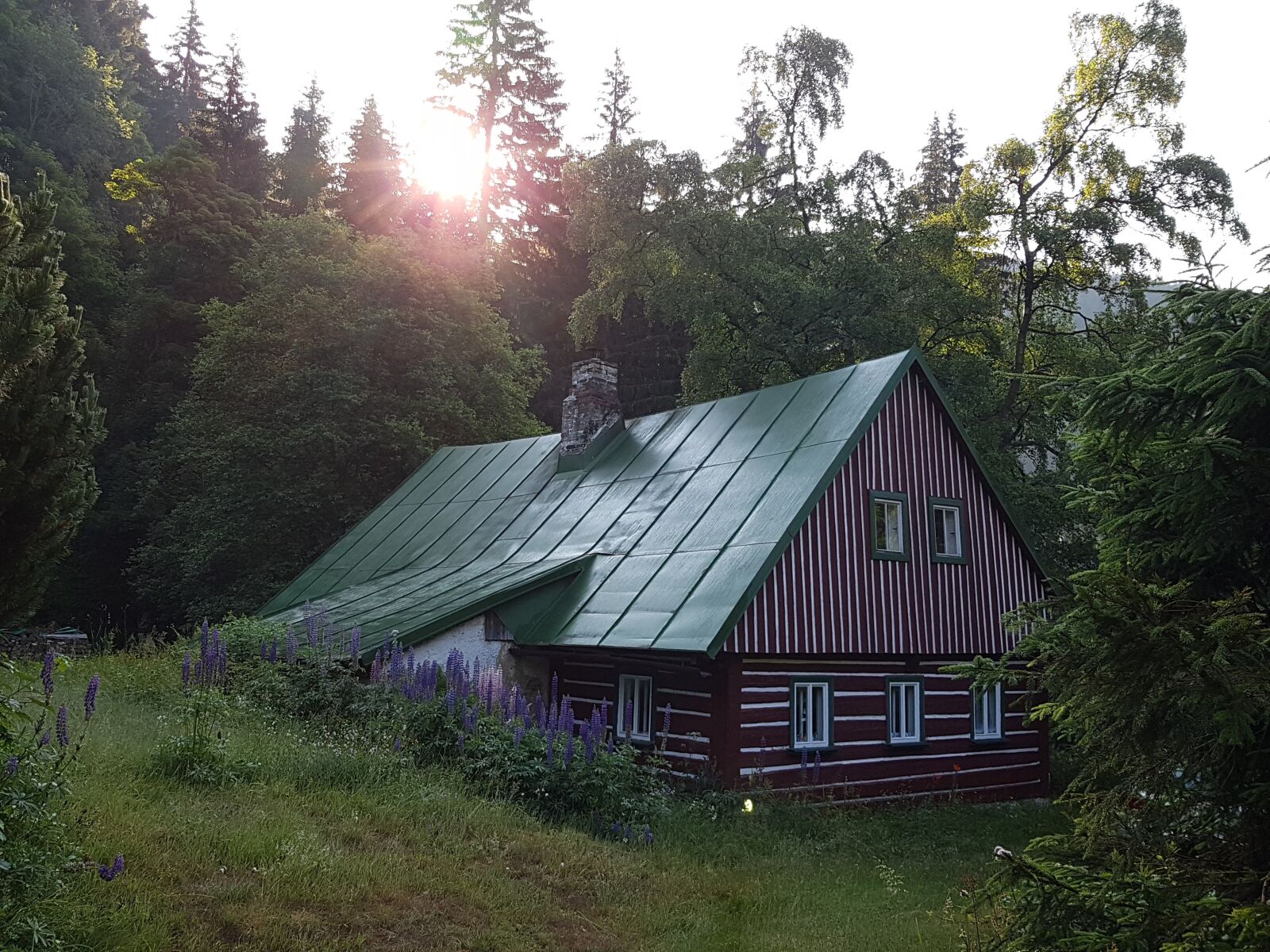 Samsung Galaxy S7 sample photo. Sunrise, cottage, roubenka photography