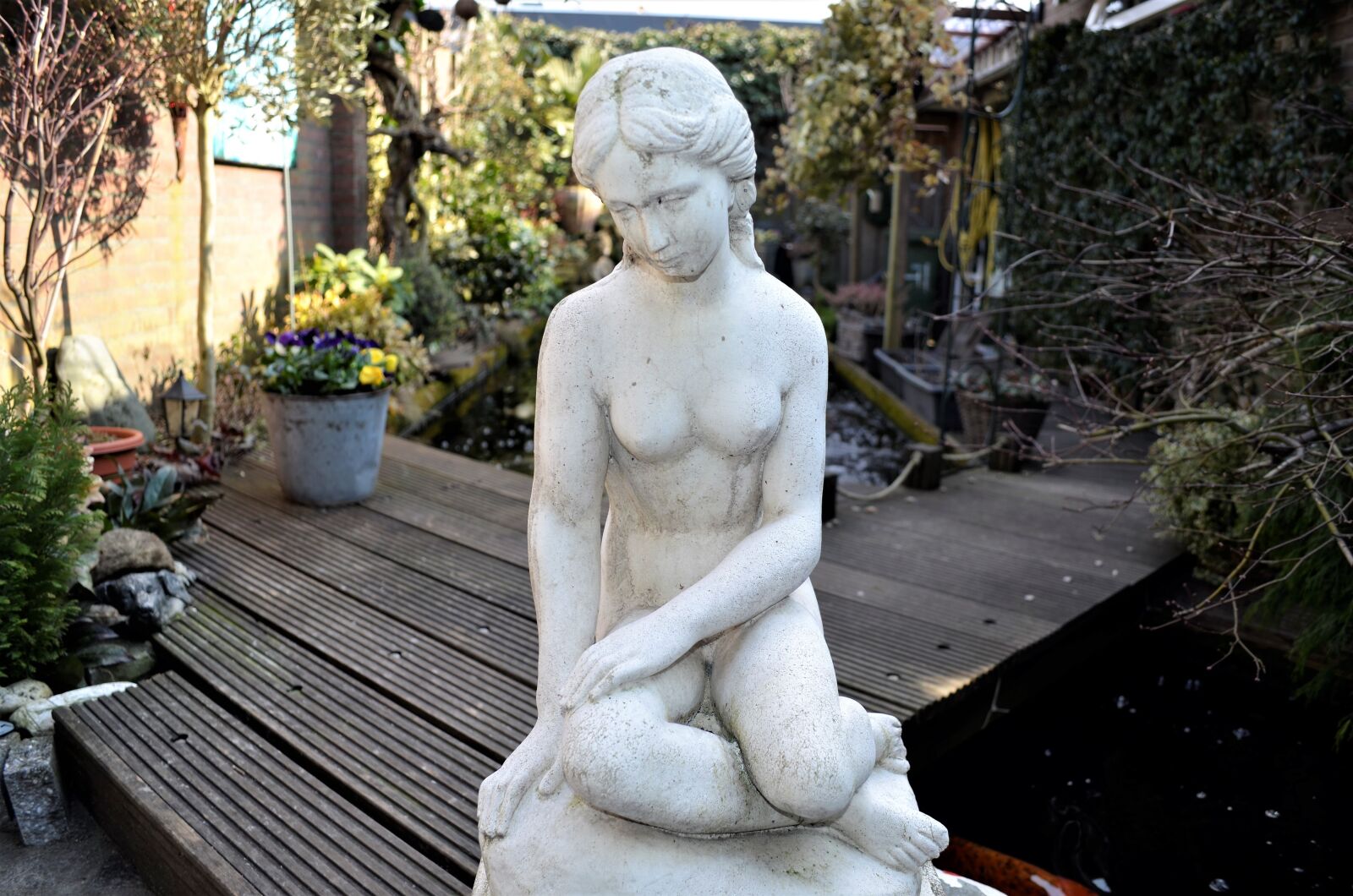 Nikon D5100 sample photo. Sculpture, statue, stone photography