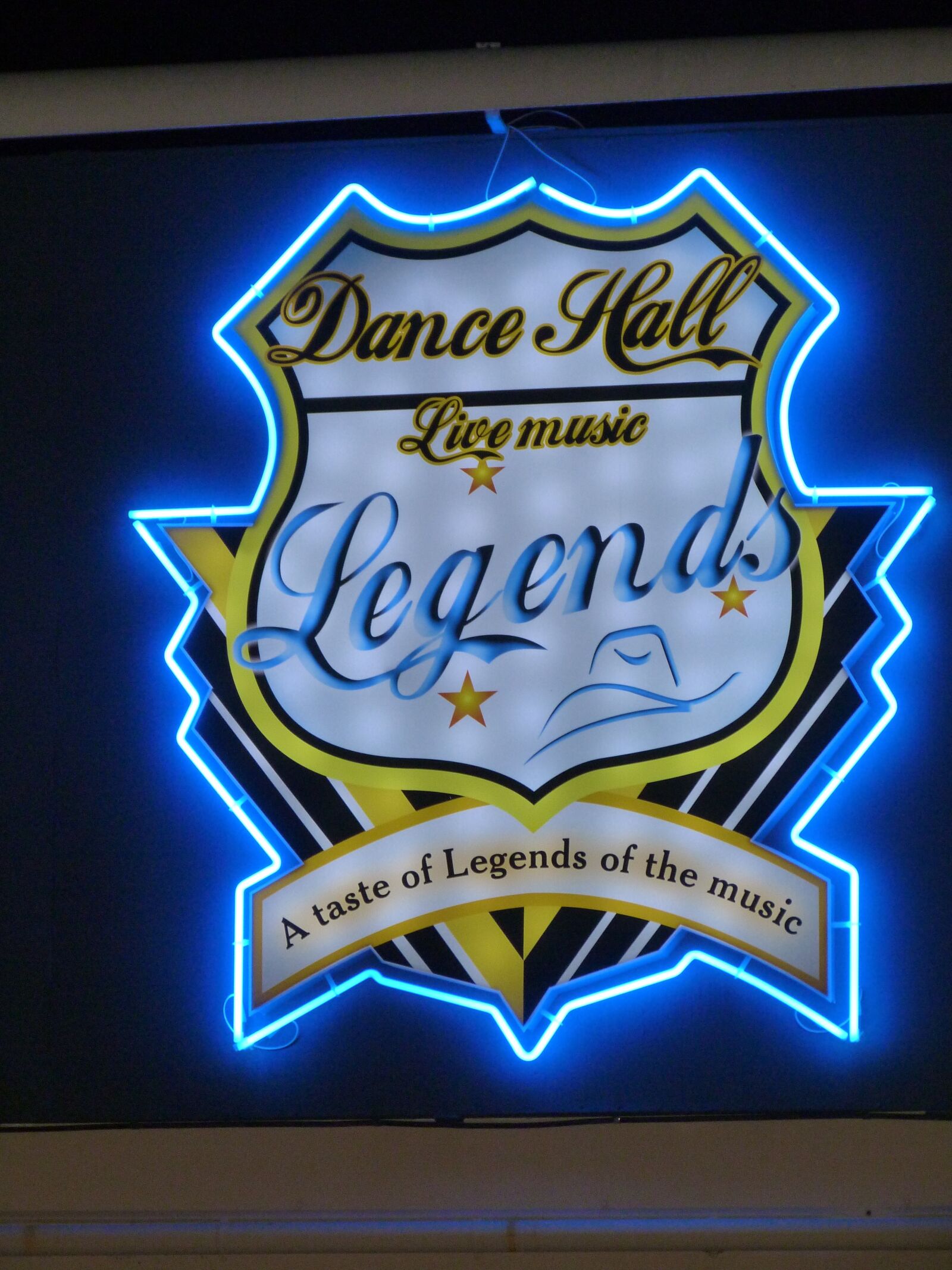 Panasonic Lumix DMC-FZ40 (Lumix DMC-FZ45) sample photo. Neon, sign, dance hall photography