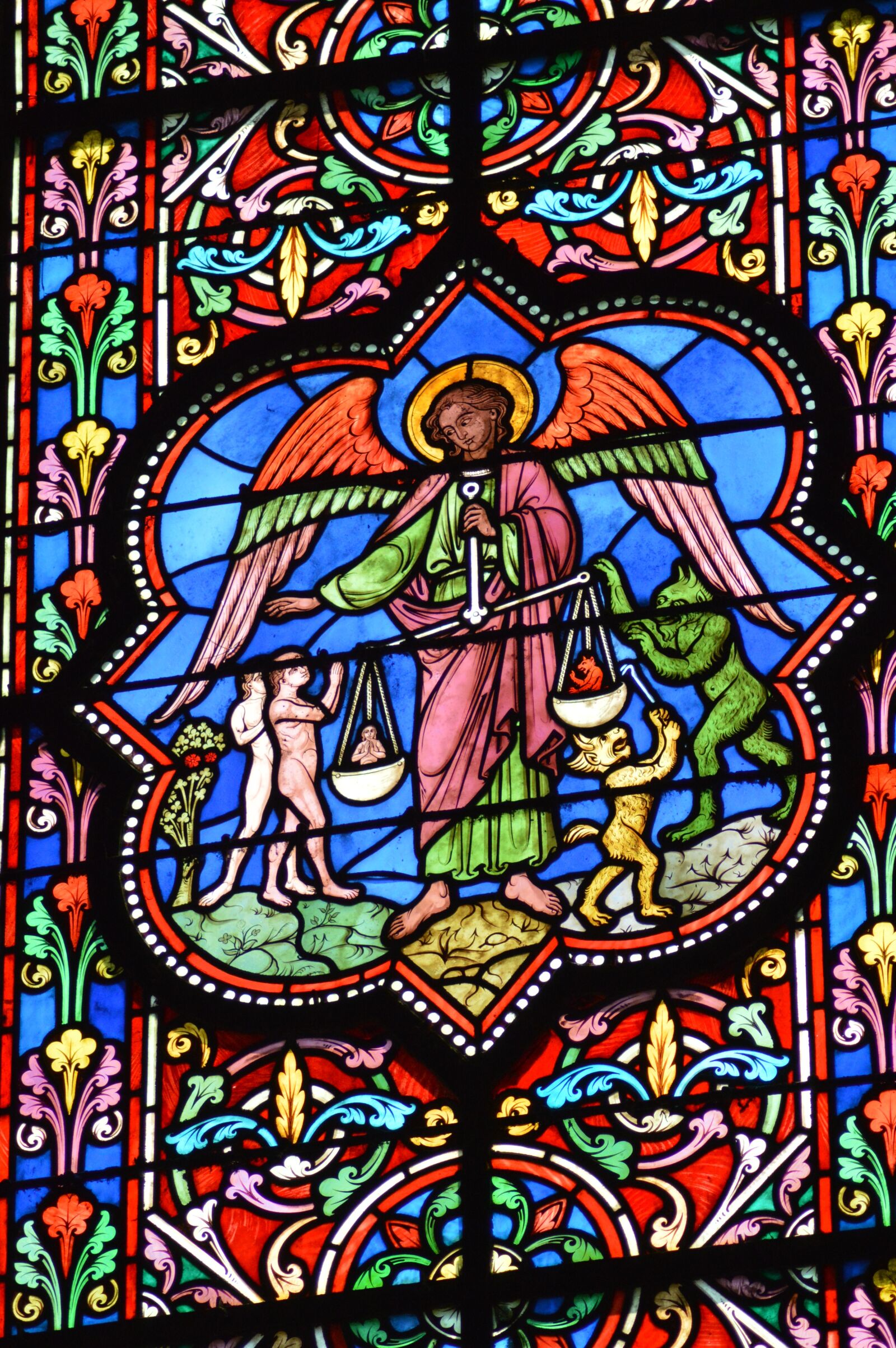 Nikon D3200 sample photo. Stained glass, window, church photography
