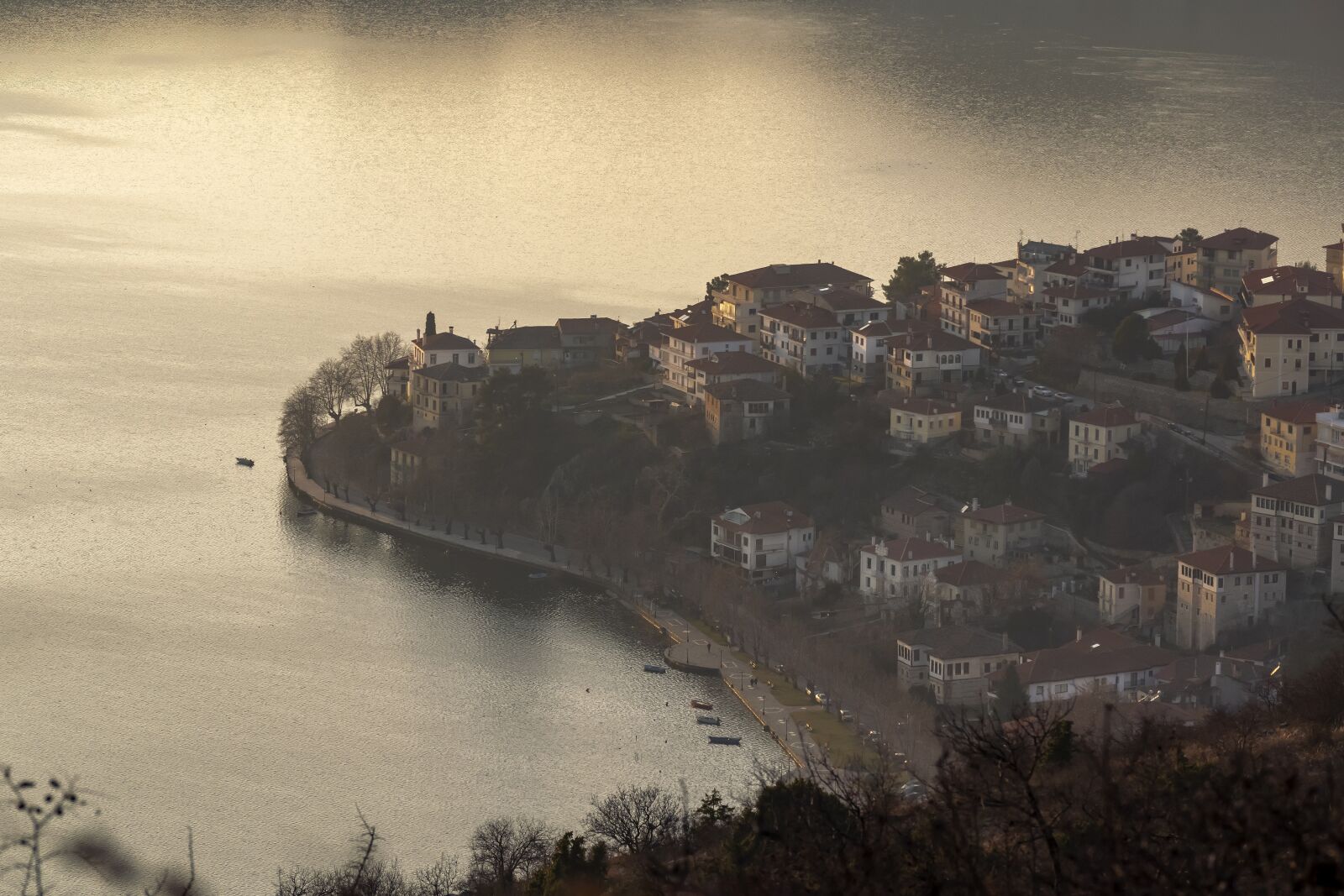 Nikon D5300 sample photo. City, town, lake photography