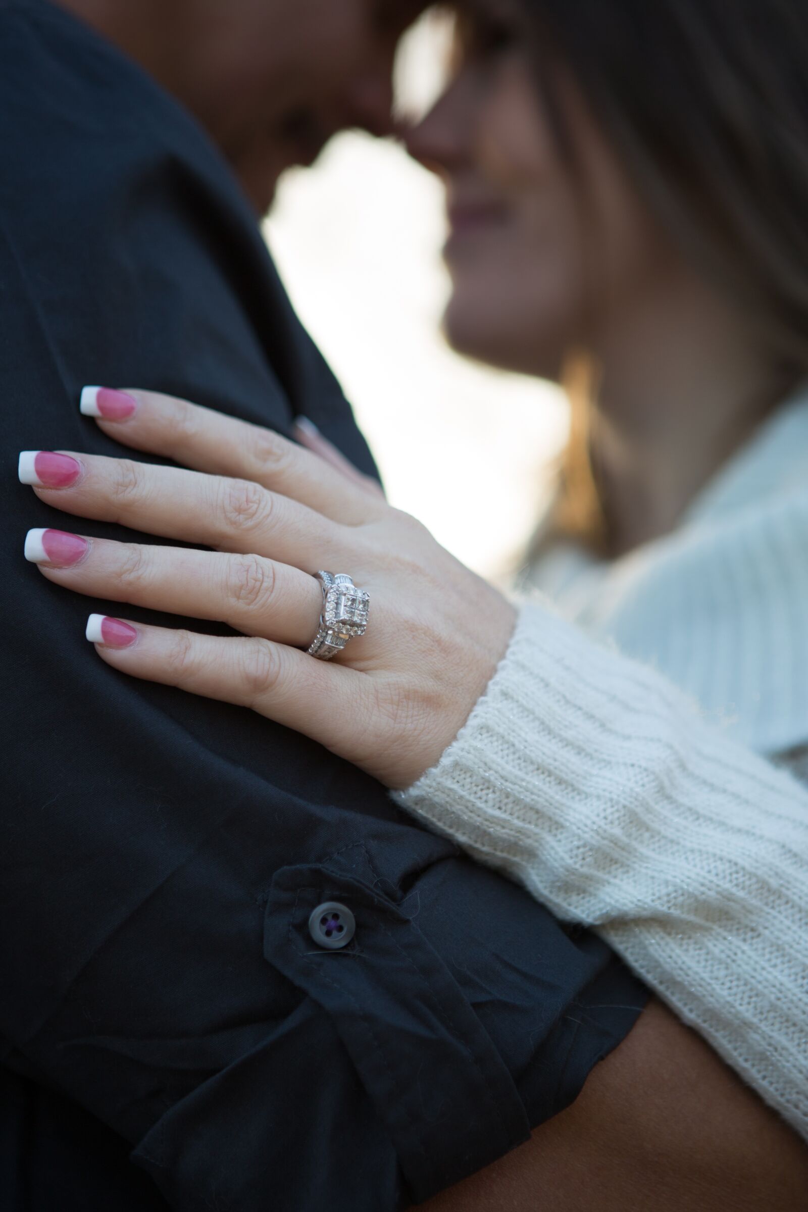 Canon EF 24-70mm F2.8L USM sample photo. Engagement, love, husband photography