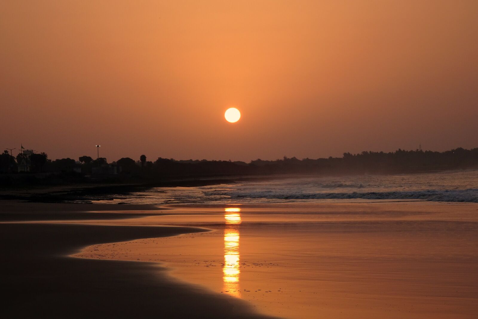 Sony Cyber-shot DSC-HX90V sample photo. Sunrise, sea, shore photography