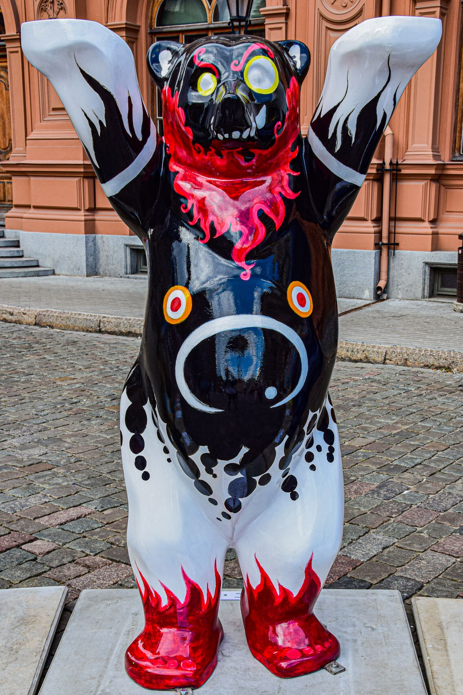 Nikon D5300 sample photo. Riga, bear, buddy bear photography