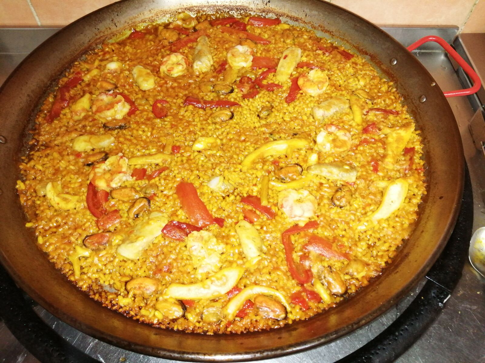 HUAWEI P SMART 2019 sample photo. Arros del senyoret, paella photography