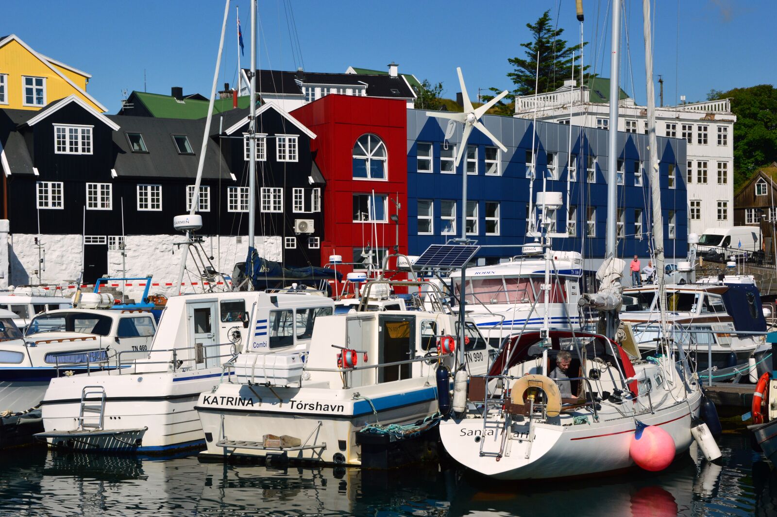 Nikon D3200 sample photo. Port, boats, color photography