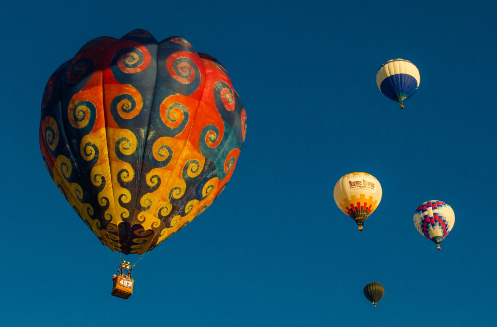 Nikon D5100 sample photo. Balloon, tie dye, albuquerque photography
