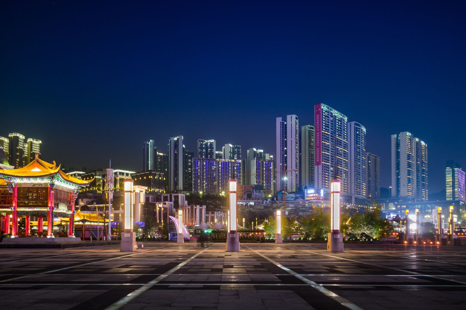 Nikon D3400 sample photo. City, skyscraper, guizhou photography