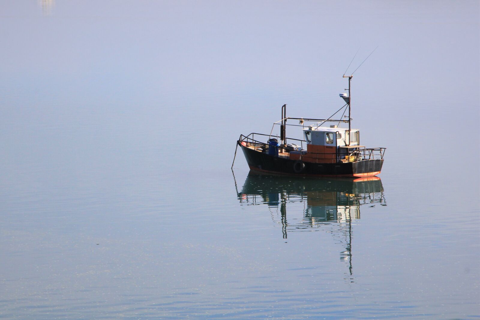 Canon EOS 60D sample photo. Boat, reflection, new zealand photography