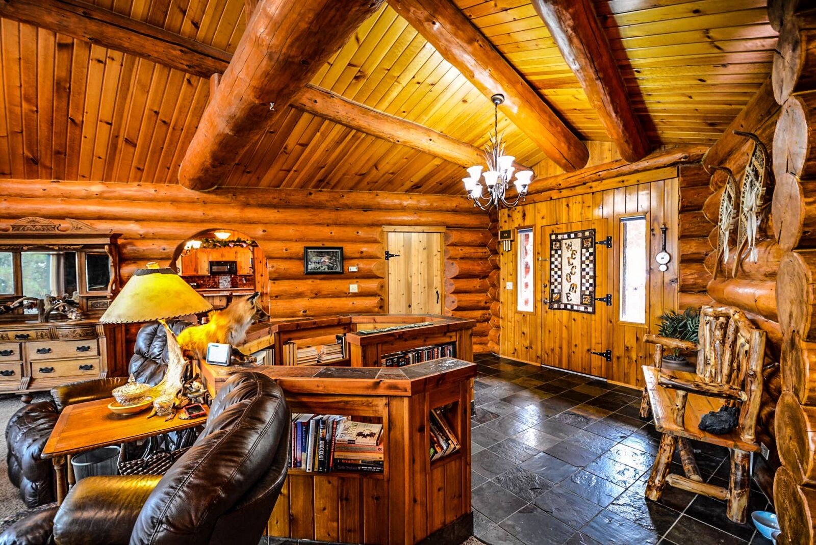 Nikon D5200 sample photo. Log, home, cabin photography