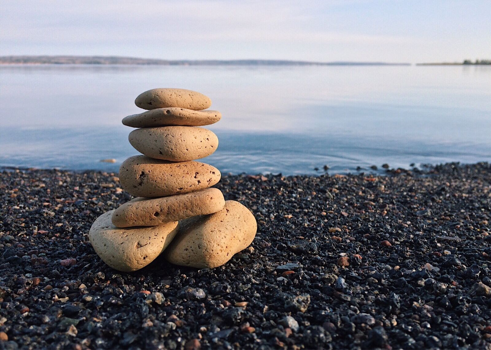 iPhone 5s back camera 4.15mm f/2.2 sample photo. Rocks, stacked, balance photography