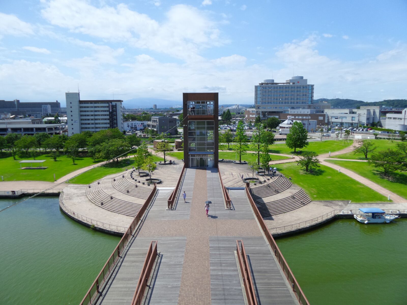 Samsung Galaxy K Zoom sample photo. Tower, lake, panorama photography