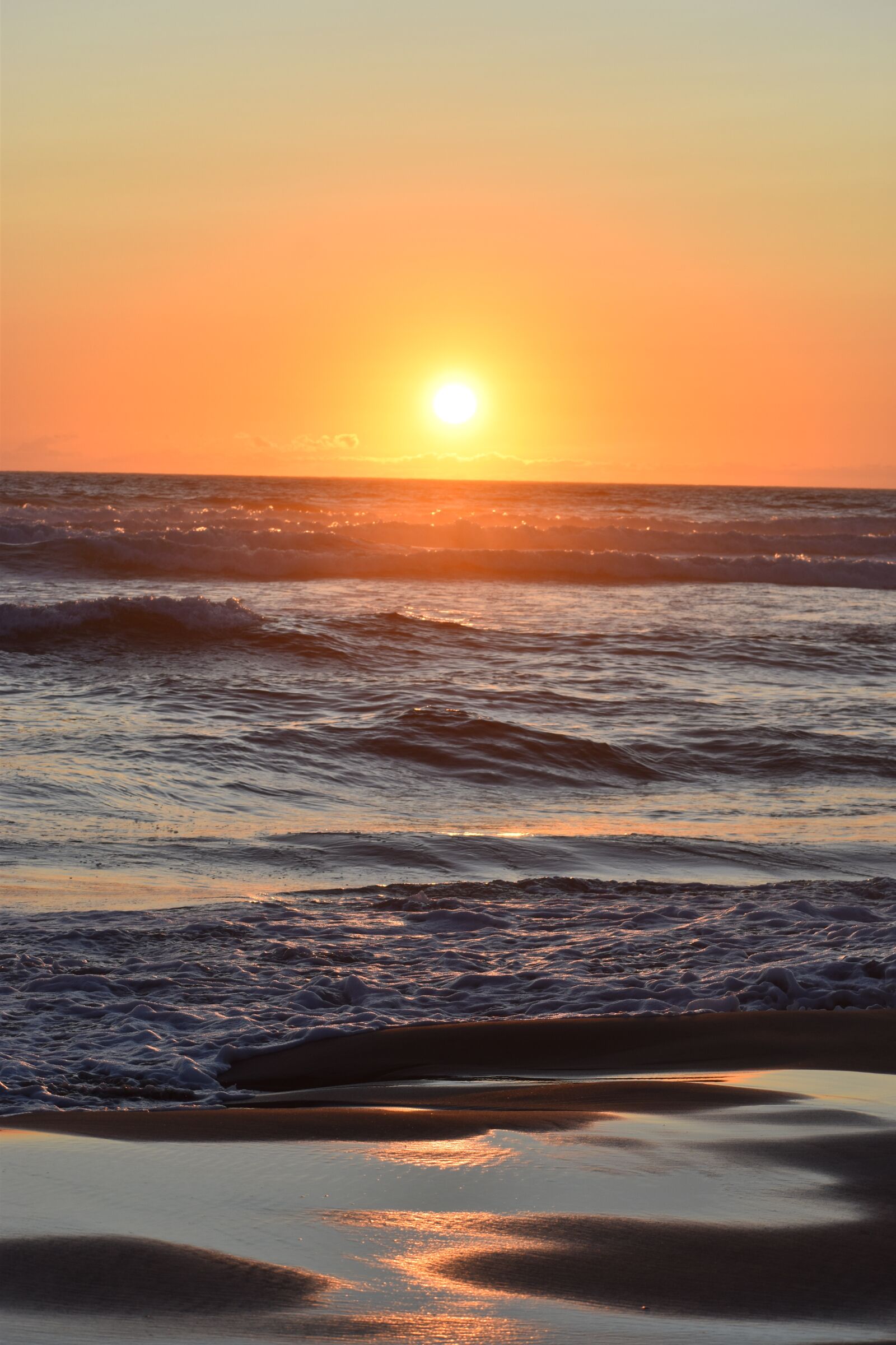 Nikon D3500 sample photo. Sunset, ocean, sky photography