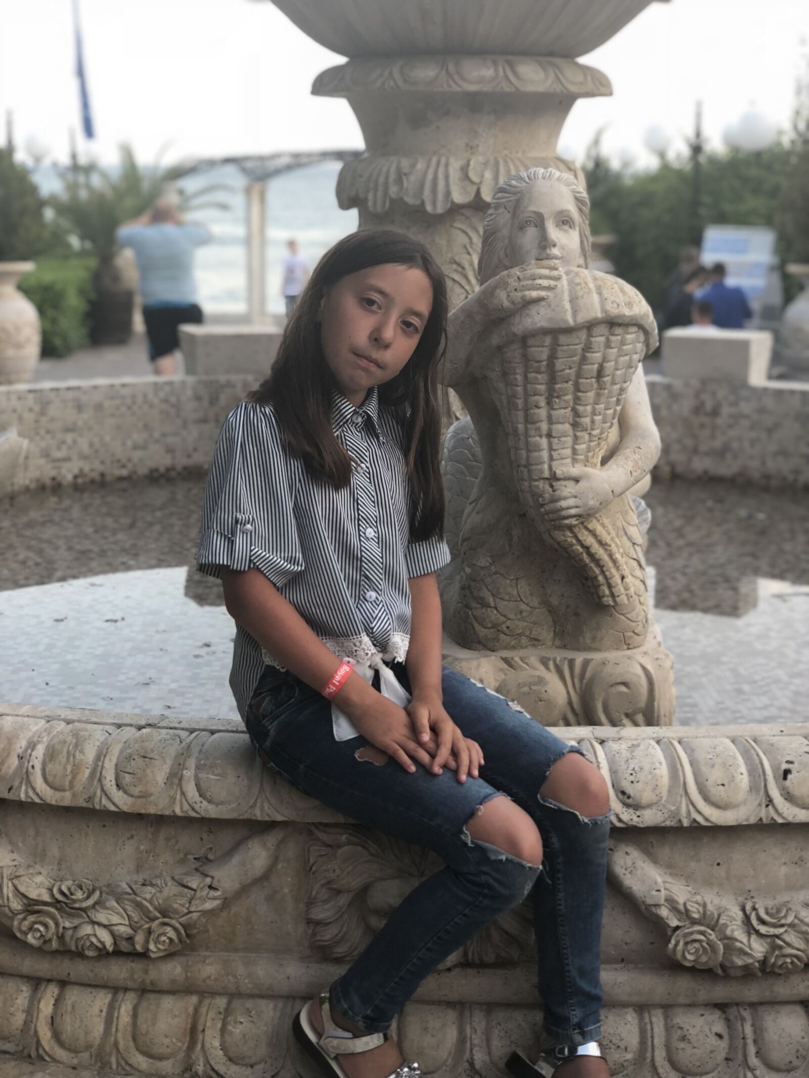 iPhone 8 Plus back dual camera 6.6mm f/2.8 sample photo. Girl, baby, child's photography