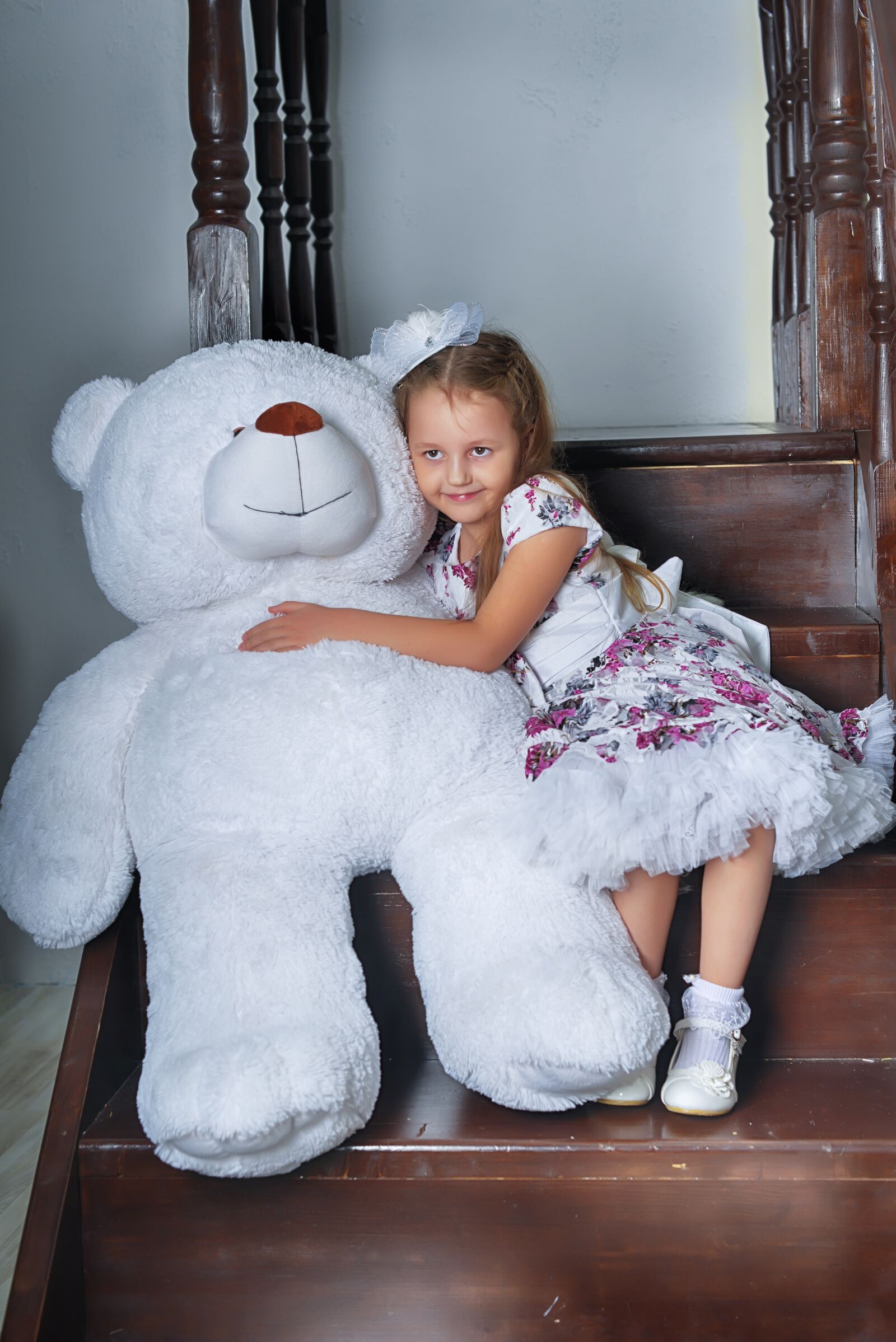 Nikon D800 sample photo. Ladder, bear, wall photography