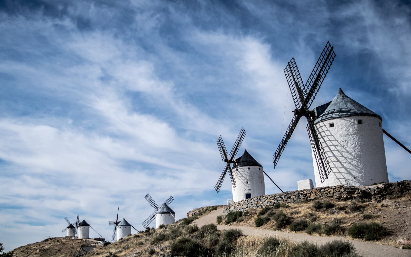 Nikon D3300 sample photo. Windmills, consuegra, toledo photography