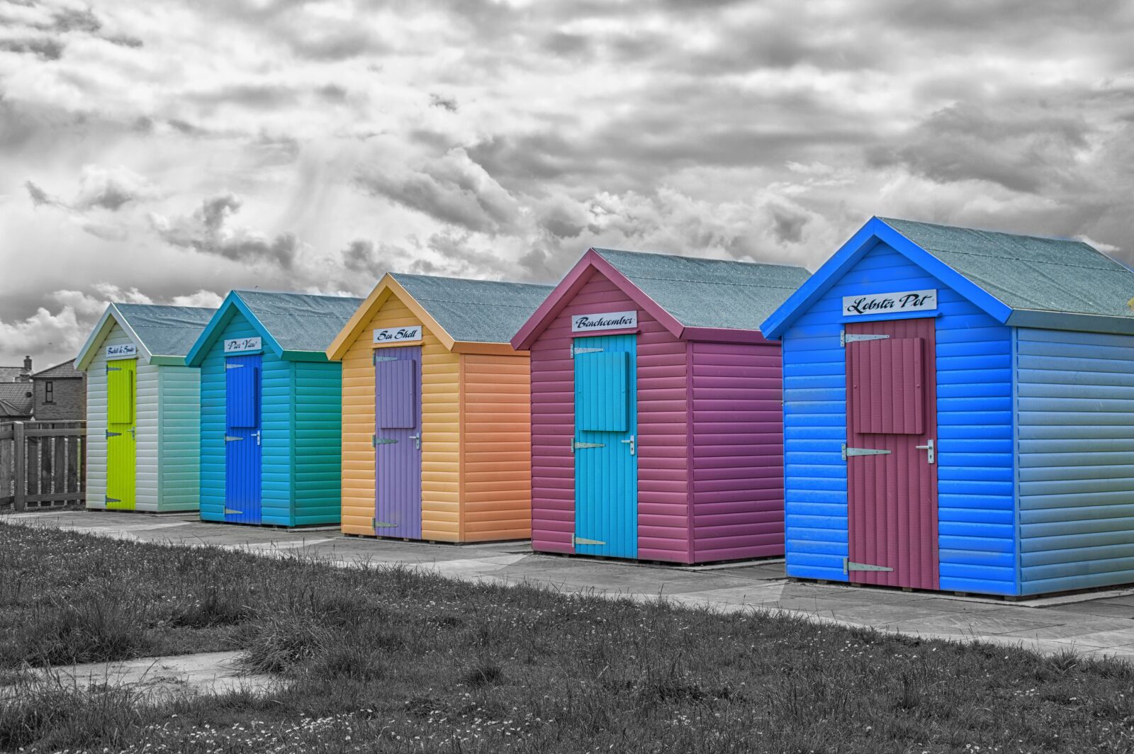 Nikon D3200 sample photo. Beach, huts, holidays photography
