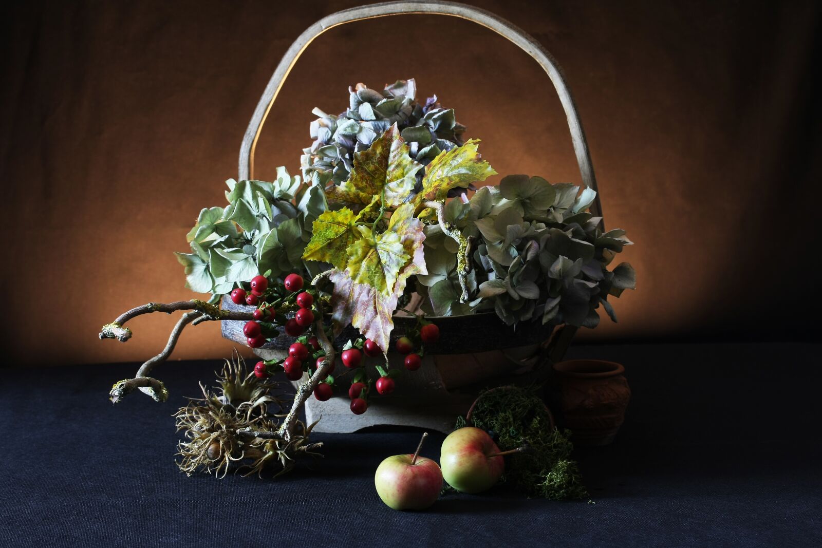 Canon EOS 40D sample photo. Autumn, flowers, arrangement photography