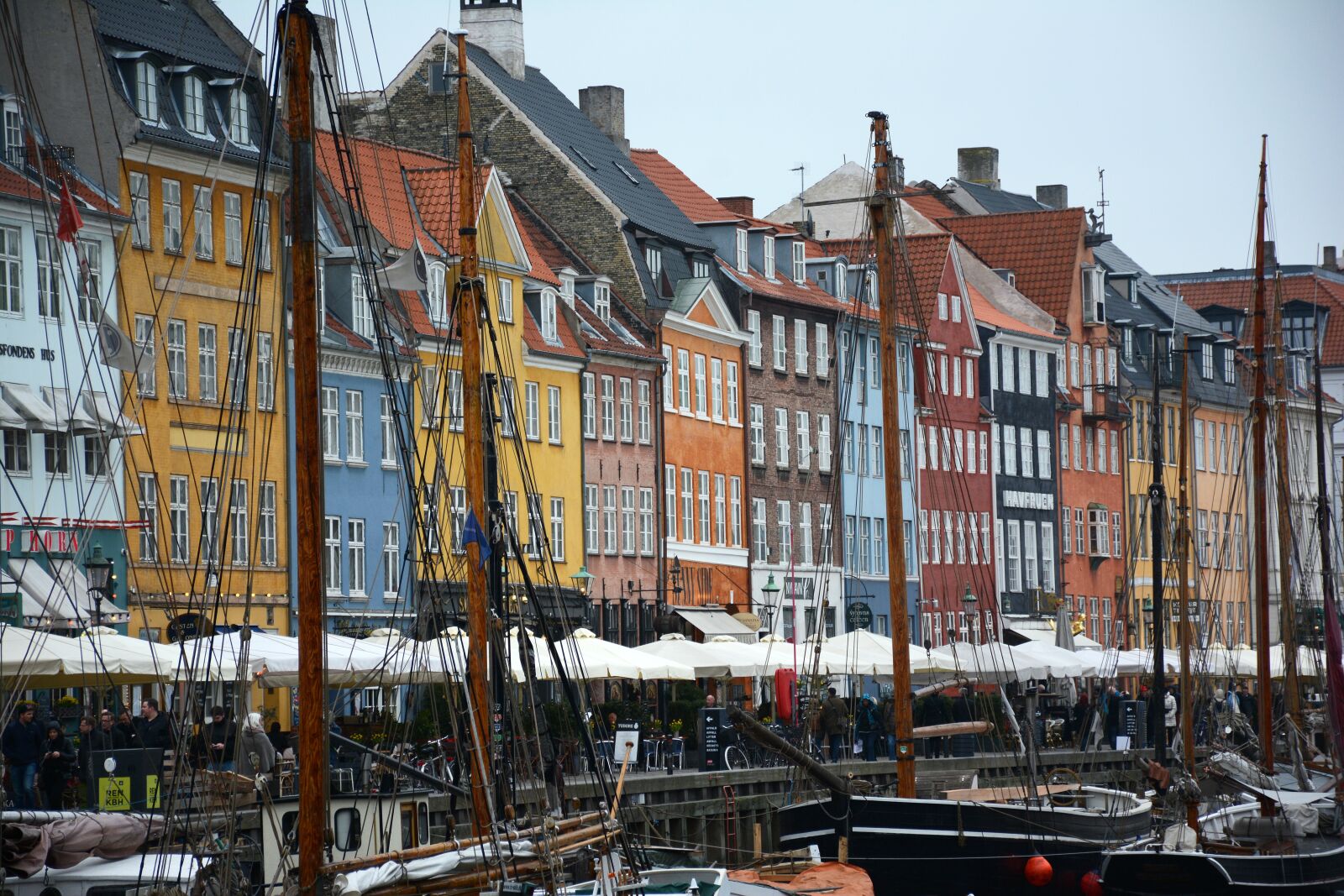 Nikon D7100 sample photo. Nyhavn, building, denmark photography