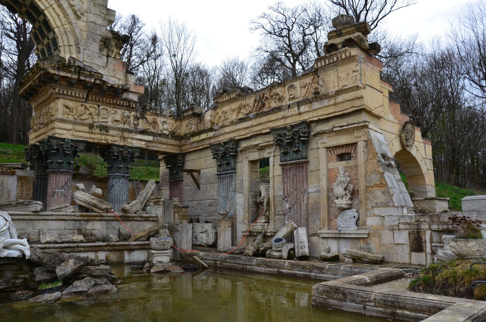 Nikon D5100 sample photo. Vienna, austria, castle park photography