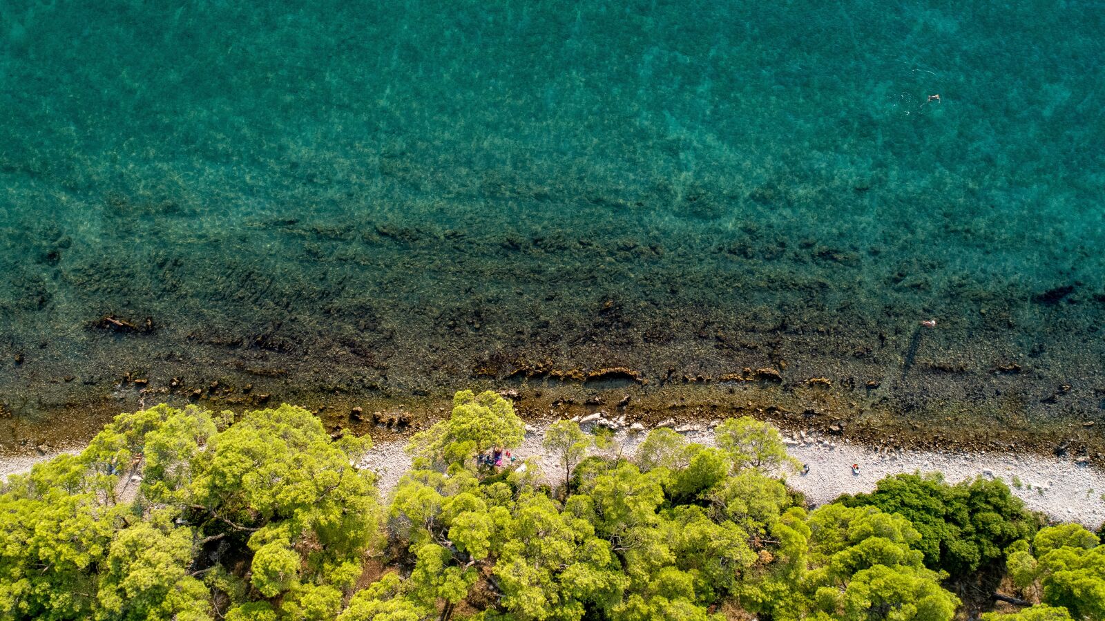 DJI FC6310 sample photo. Sea, adriatic sea, beach photography