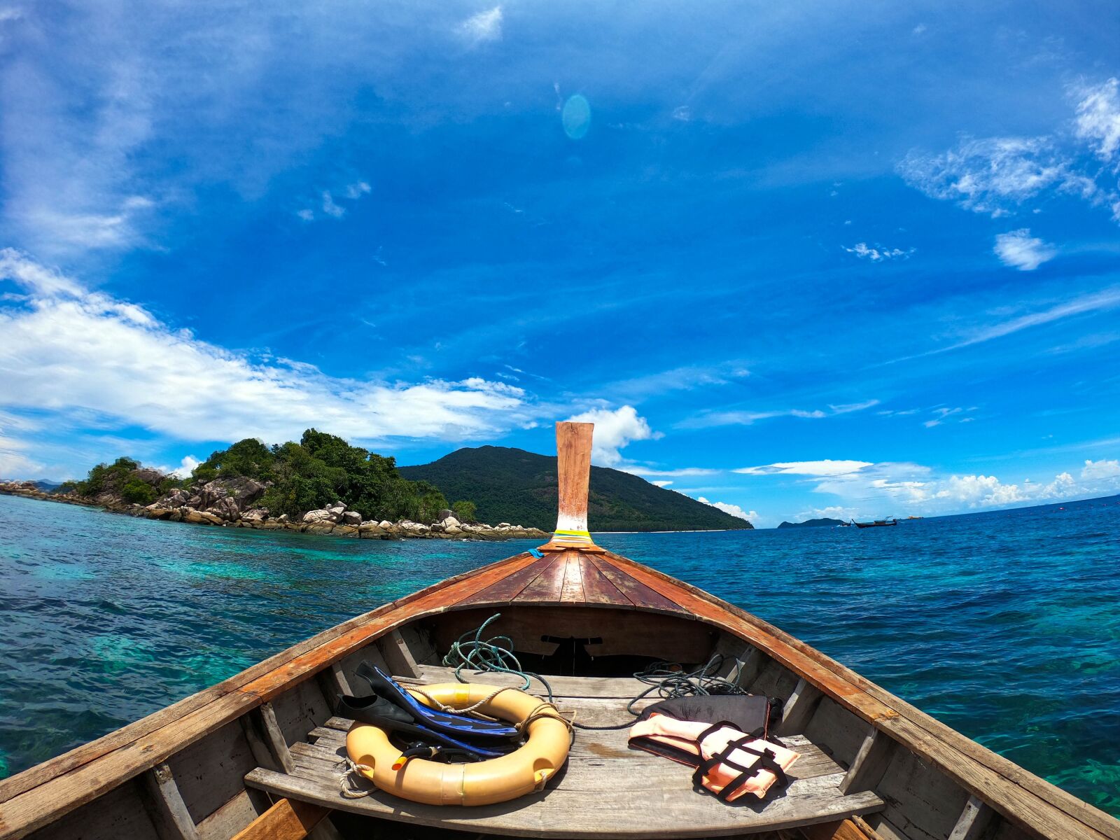 GoPro Hero7 Black sample photo. Ship, sea, view photography