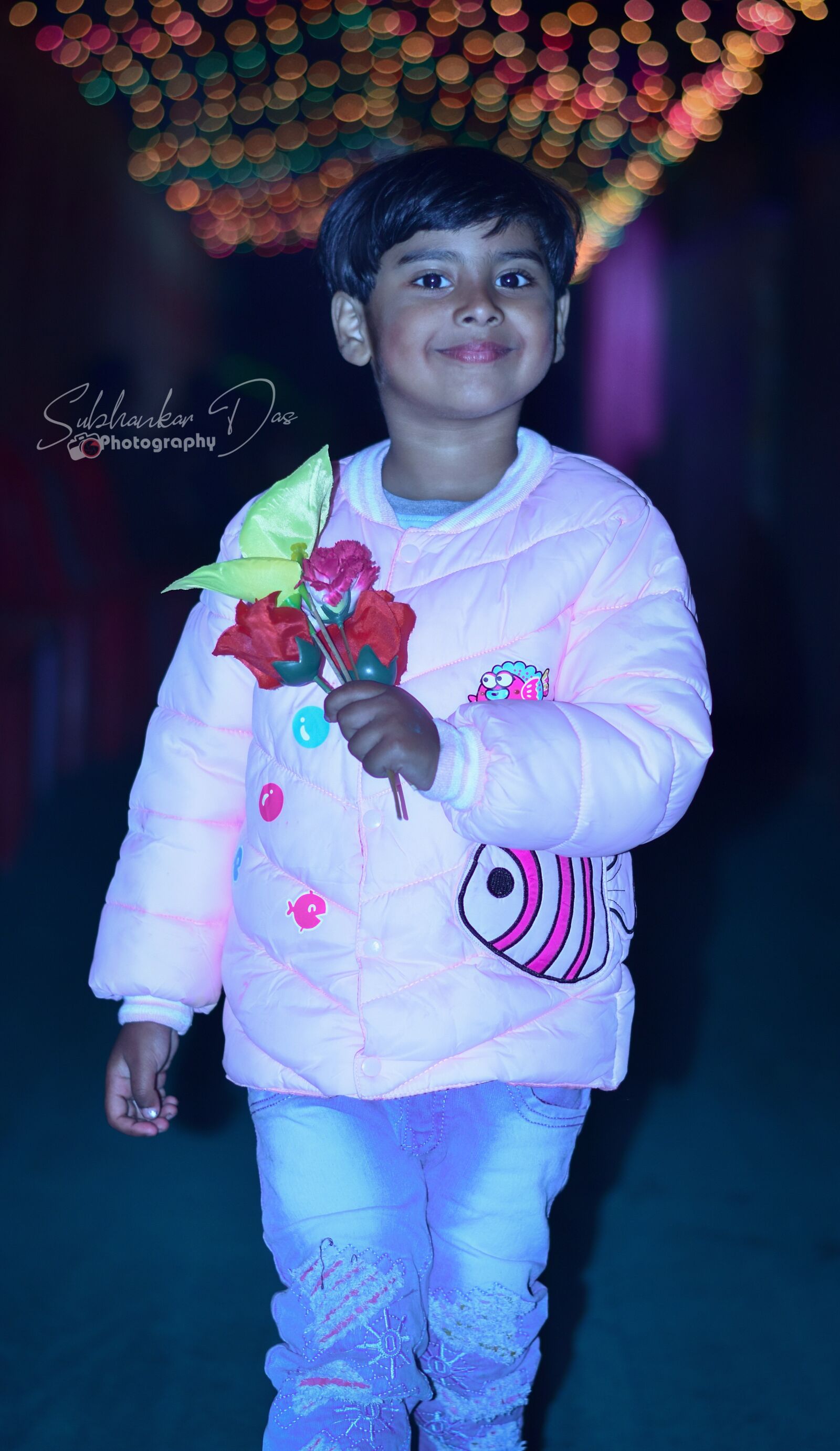 Nikon D5600 sample photo. Stylish, flower, night vision photography