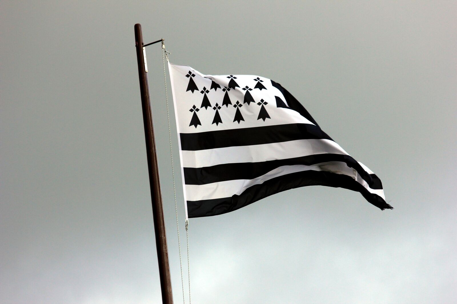 Canon EOS 550D (EOS Rebel T2i / EOS Kiss X4) sample photo. Flag, brittany, gwenn-ha-du photography