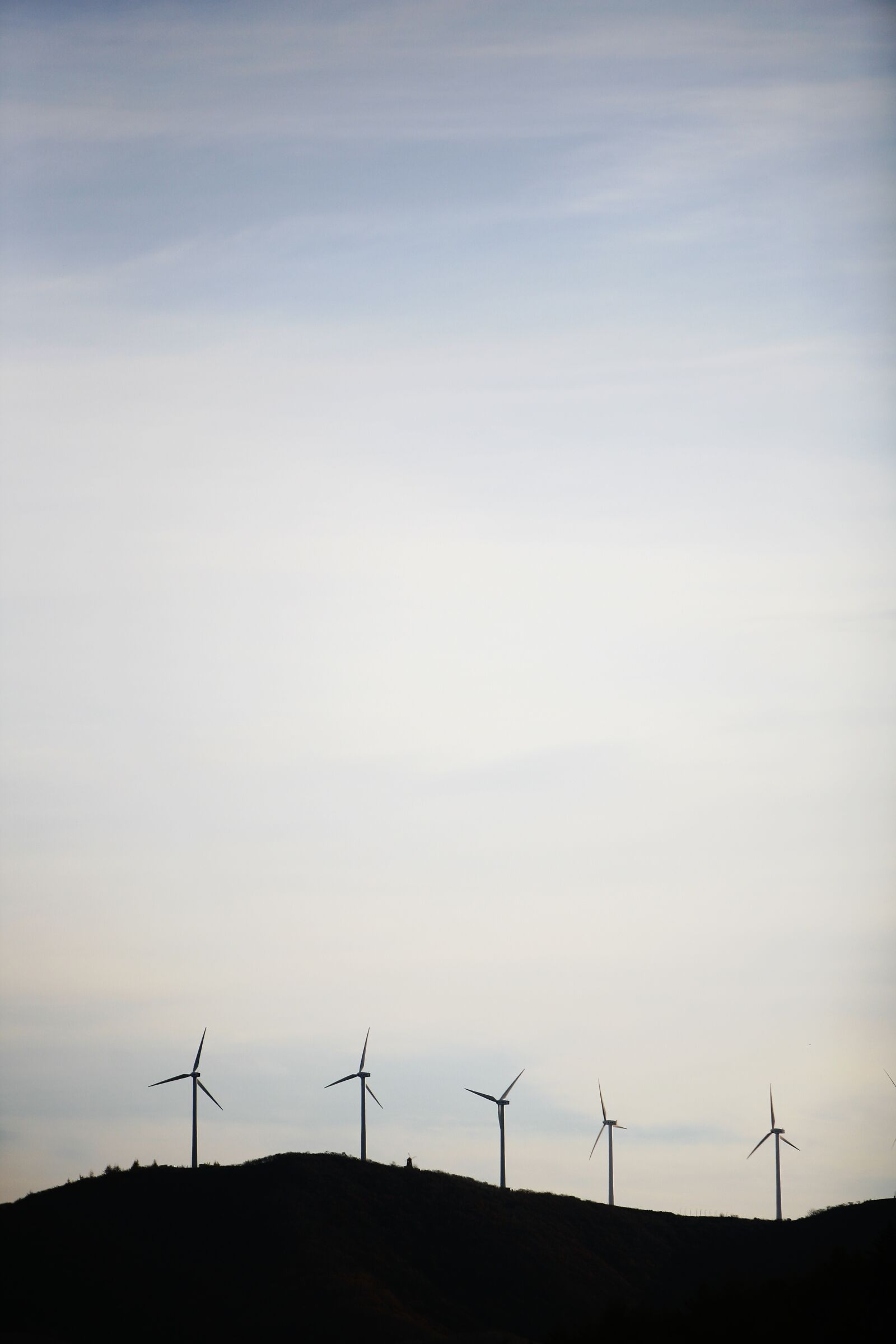 Canon EOS 5D sample photo. Daegwallyeong, wind power generator photography