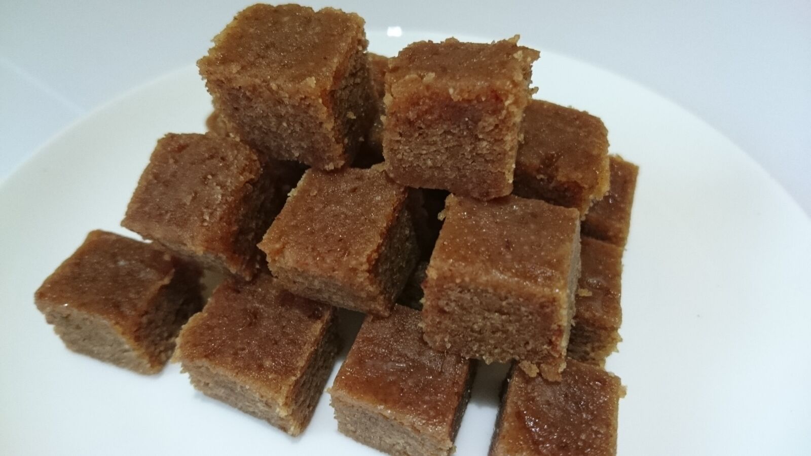 Sony Xperia Z3 sample photo. Raw almond fudge, fudge photography