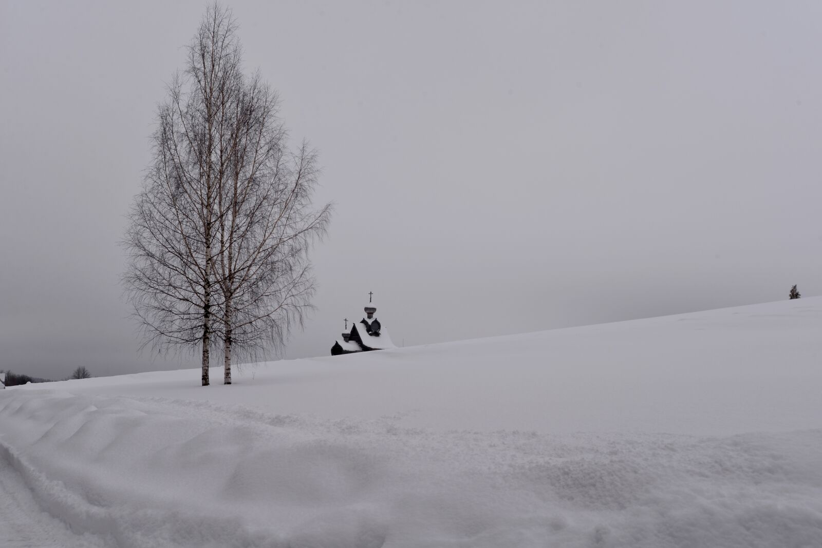 Nikon D610 sample photo. Wooden architecture, russia, winter photography