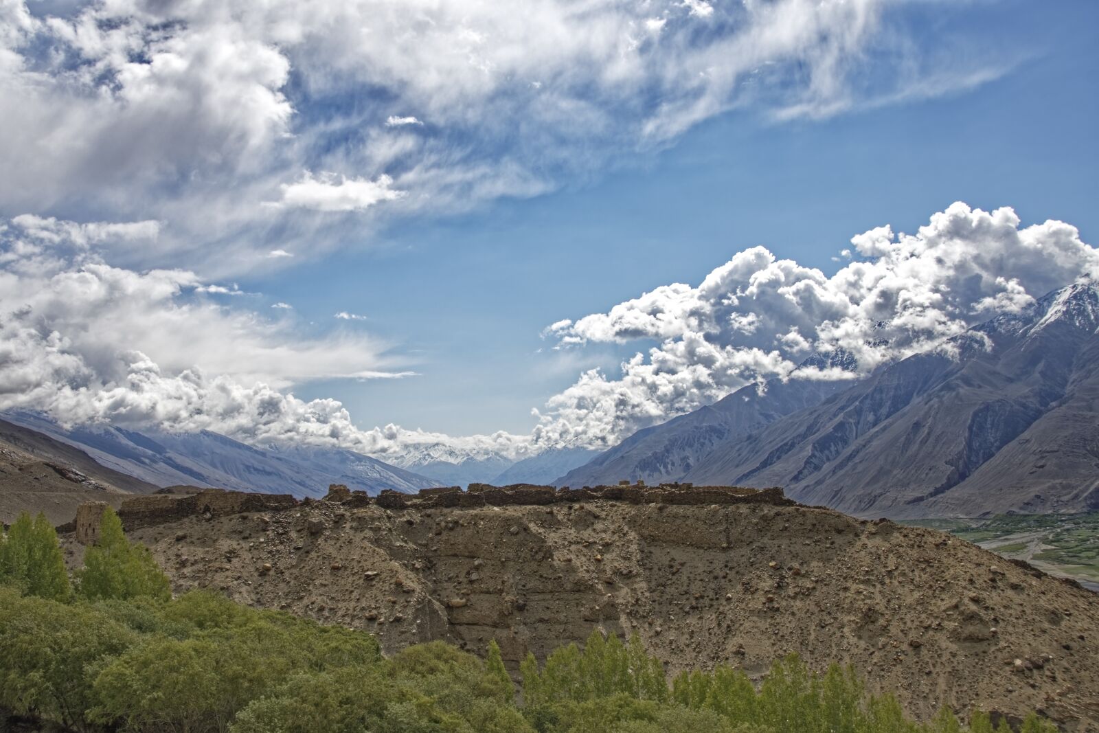 Nikon D500 sample photo. Tajikistan, yamchun fort, fortress photography