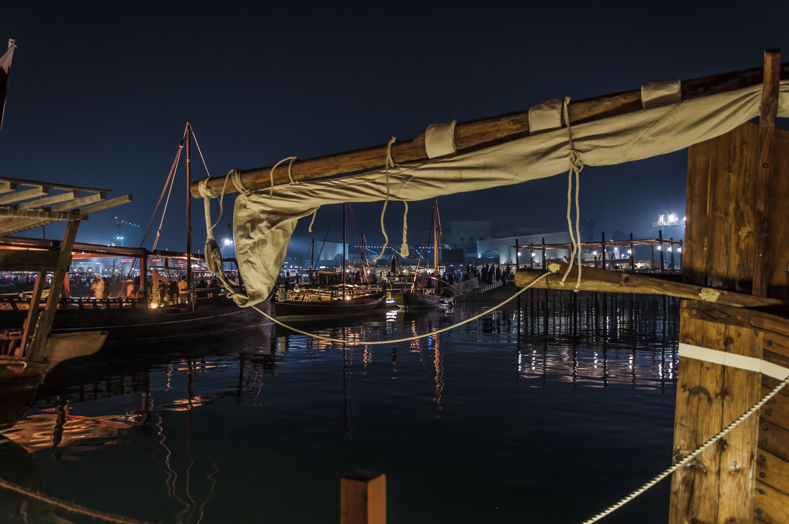 Nikon D90 sample photo. Qatar, dhow festival, boat photography