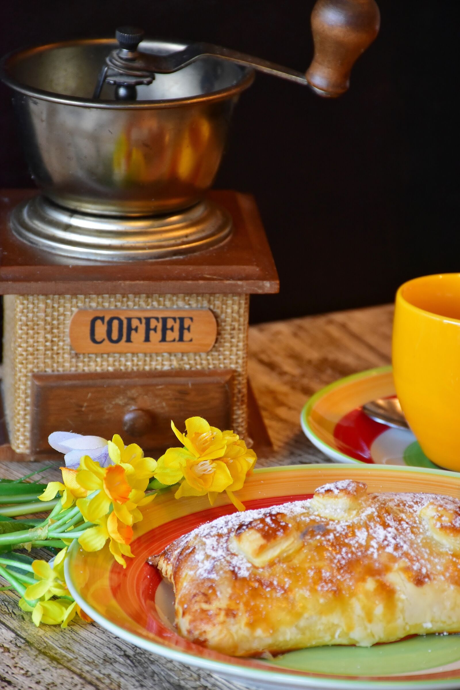 Nikon D7200 sample photo. Coffee, cake, cup photography