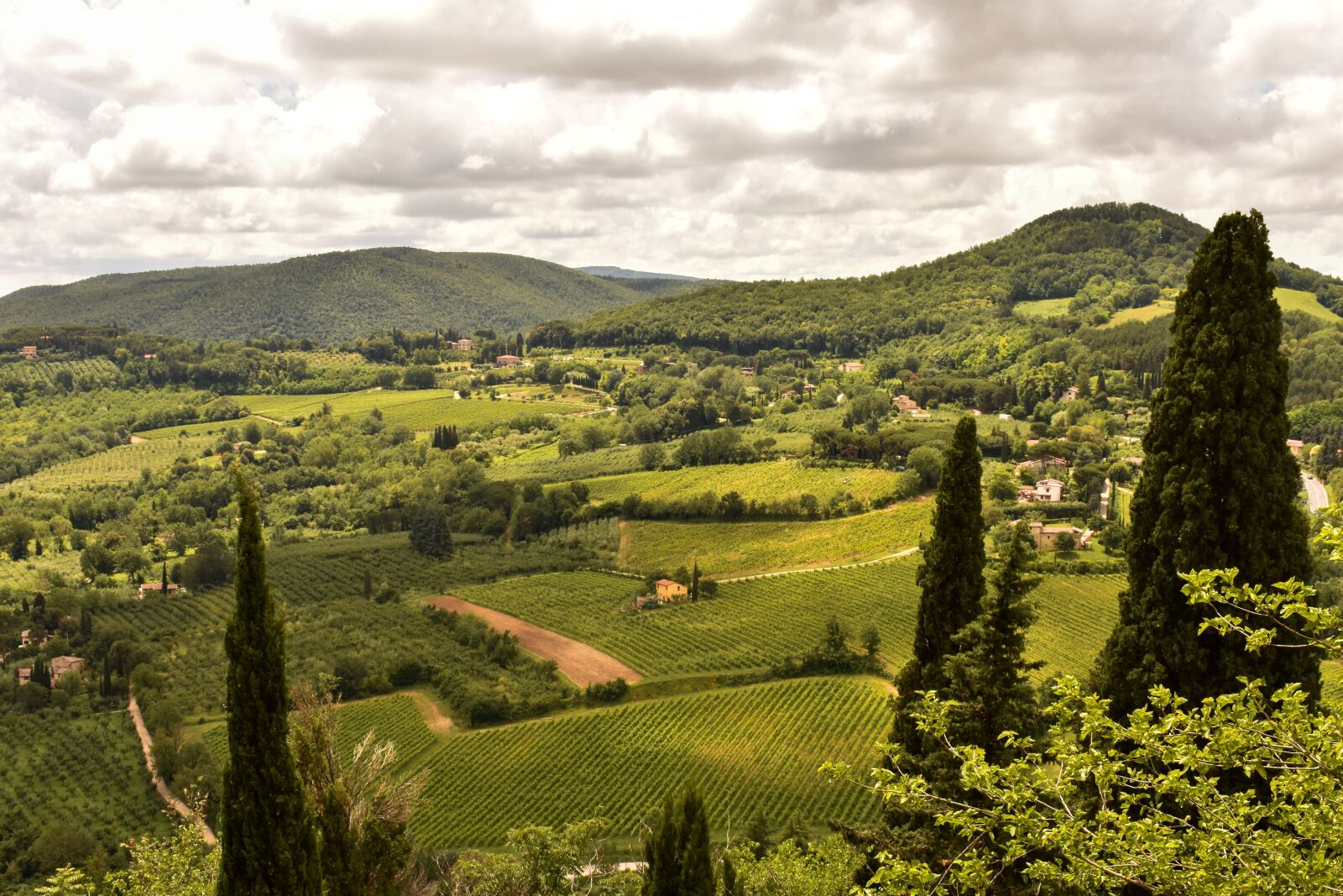 Nikon D3400 sample photo. Italy, tuscany, rolling hills photography