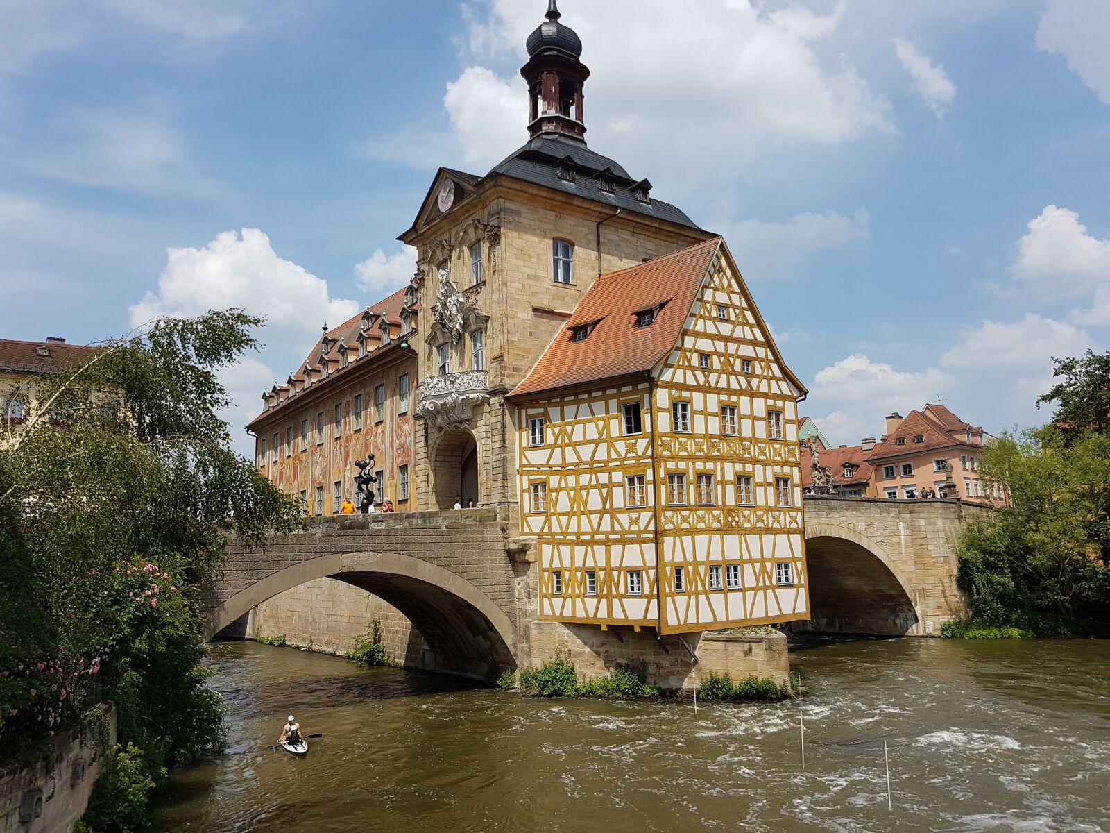 Samsung Galaxy S7 Edge sample photo. Bamberg, bridge, fachwerkhaus photography