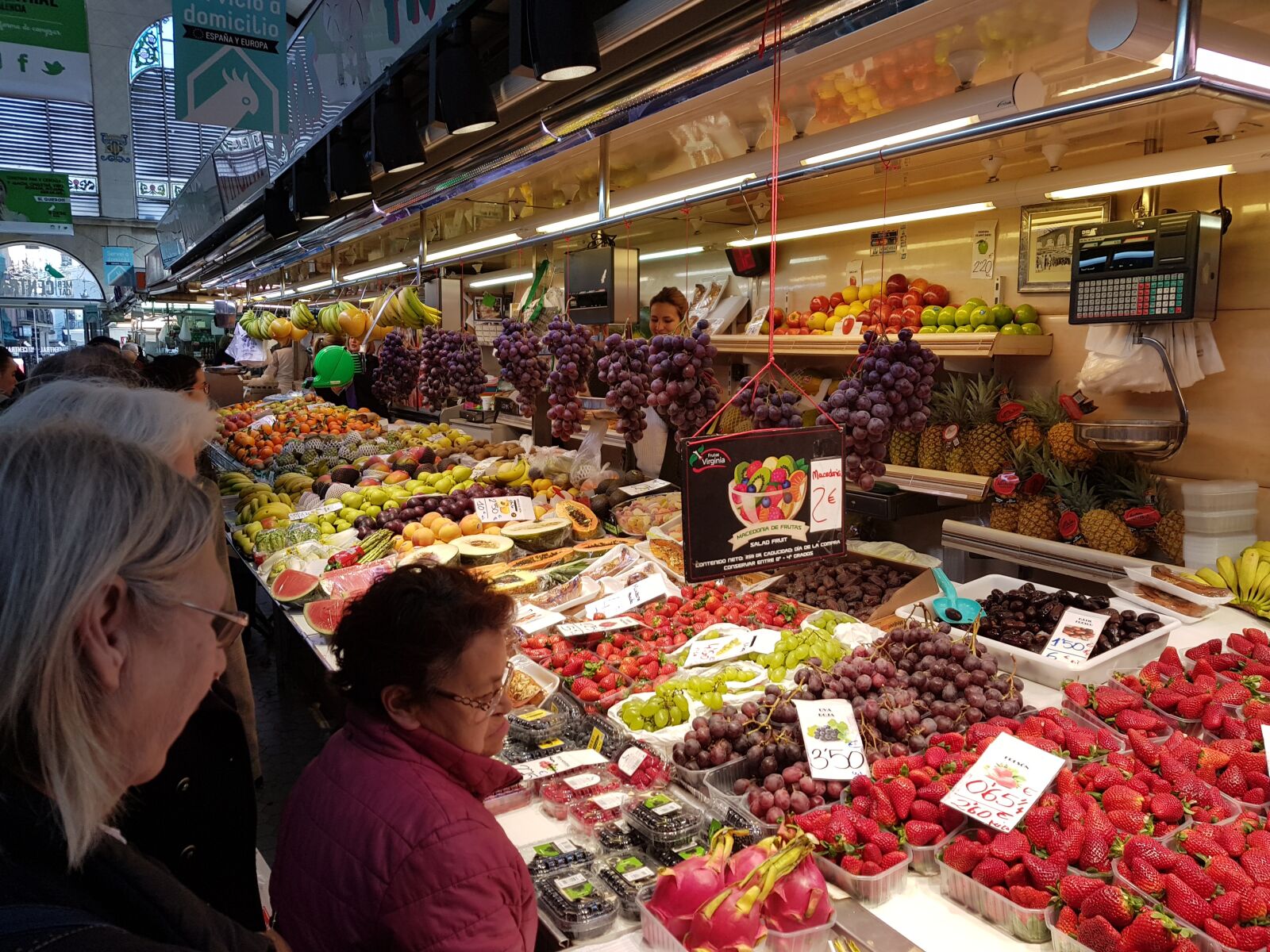 Samsung Galaxy S8+ sample photo. The market, market, food photography