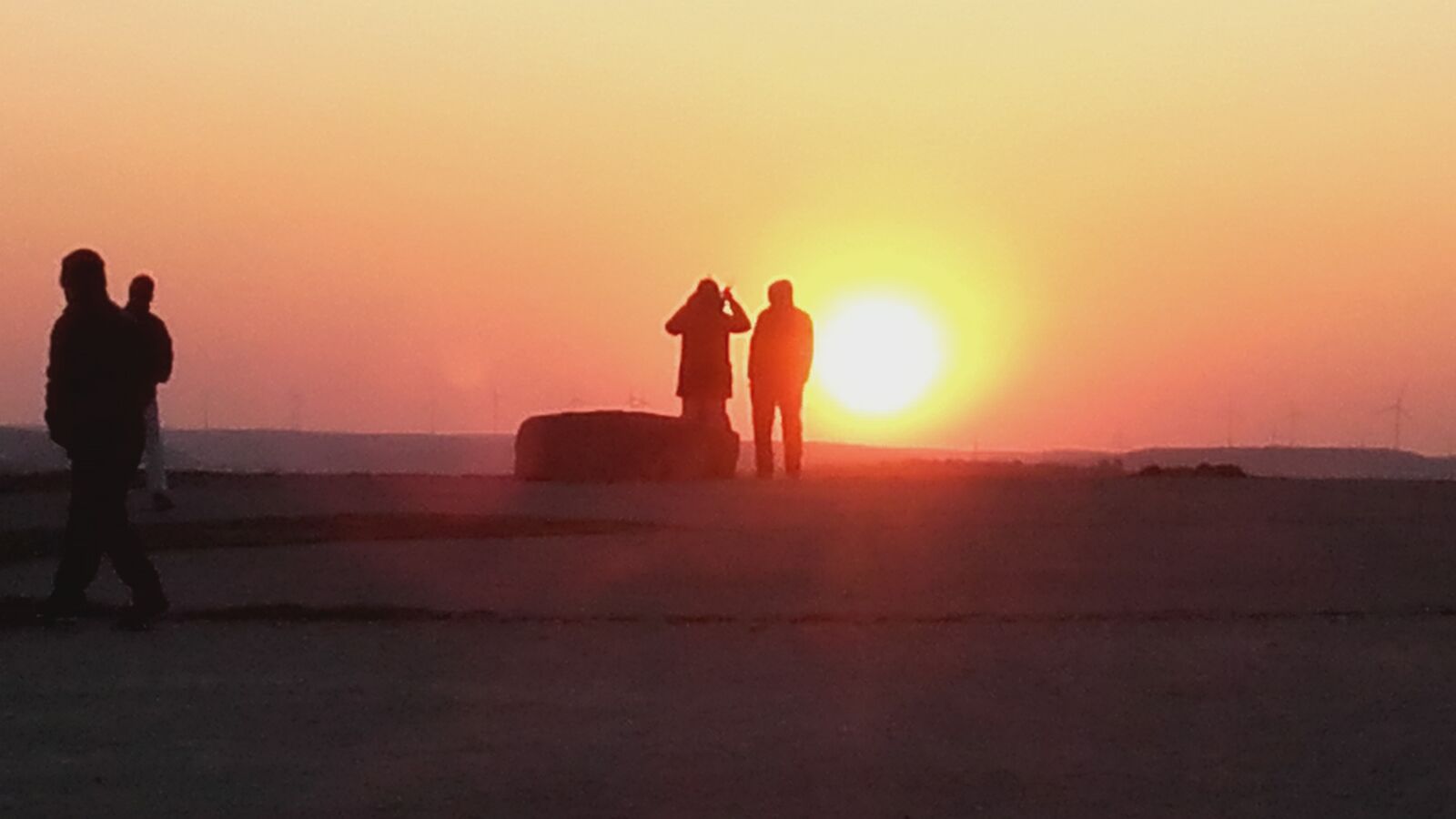 Samsung Galaxy Grand Prime sample photo. Sunset, horizon, vach photography