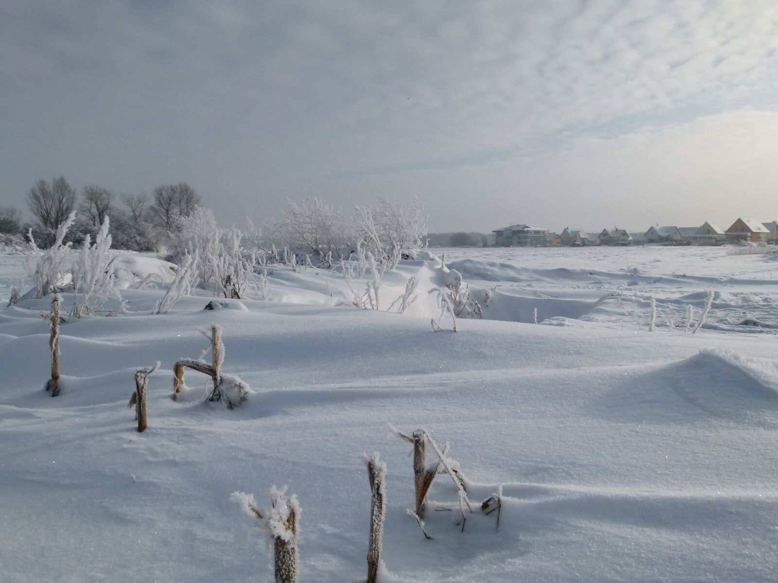 Panasonic Lumix DMC-FZ100 sample photo. Snow, landscape, cold photography