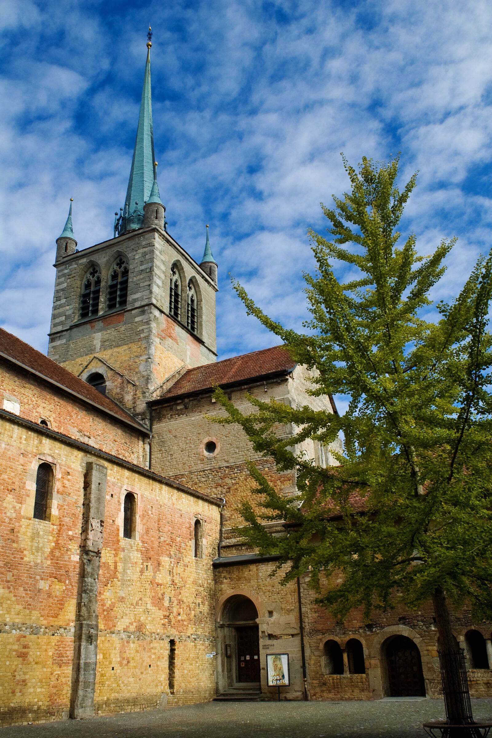 Nikon D50 sample photo. Church, payerne, romanesque photography
